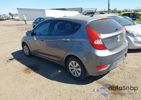 2015 Hyundai Accent Gs from USA, damaged, VIN KMHCT5AE2FU212374